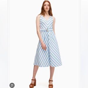 Kate Spade Deck Stripe Midi Dress